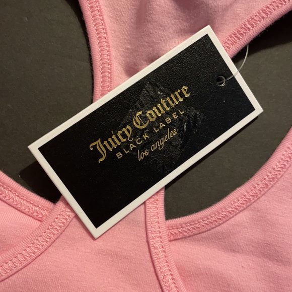 Juicy Couture Pink Sports Bra / Tank Top / Crop Top sizes XS - Picture 4 of 7